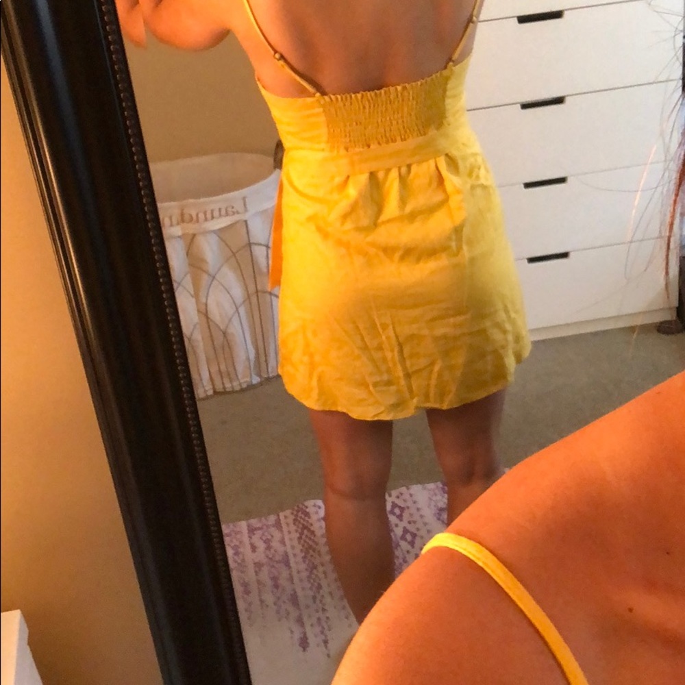 Linen wrap dress - Picture 3 of 4